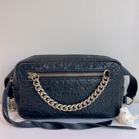 & Other Stories Leather Fanny Pack Wasit Bag